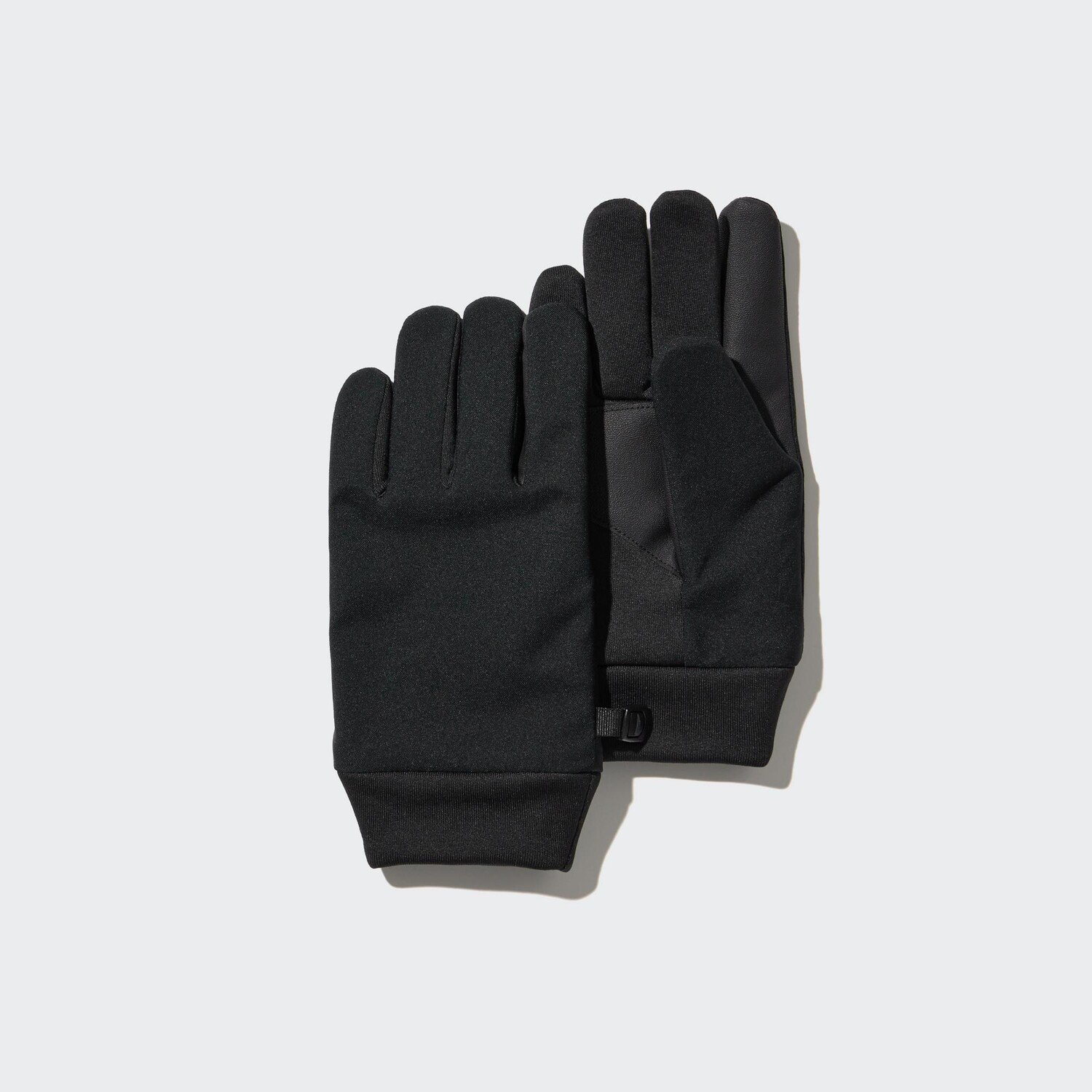 

Детские перчатки HEATTECH для сенсорного экрана с подкладкой Uniqlo, черный