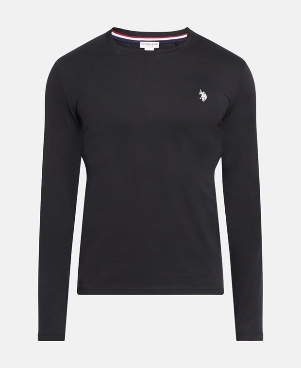 

Топ с длинными рукавами U.S. Polo Assn., черный