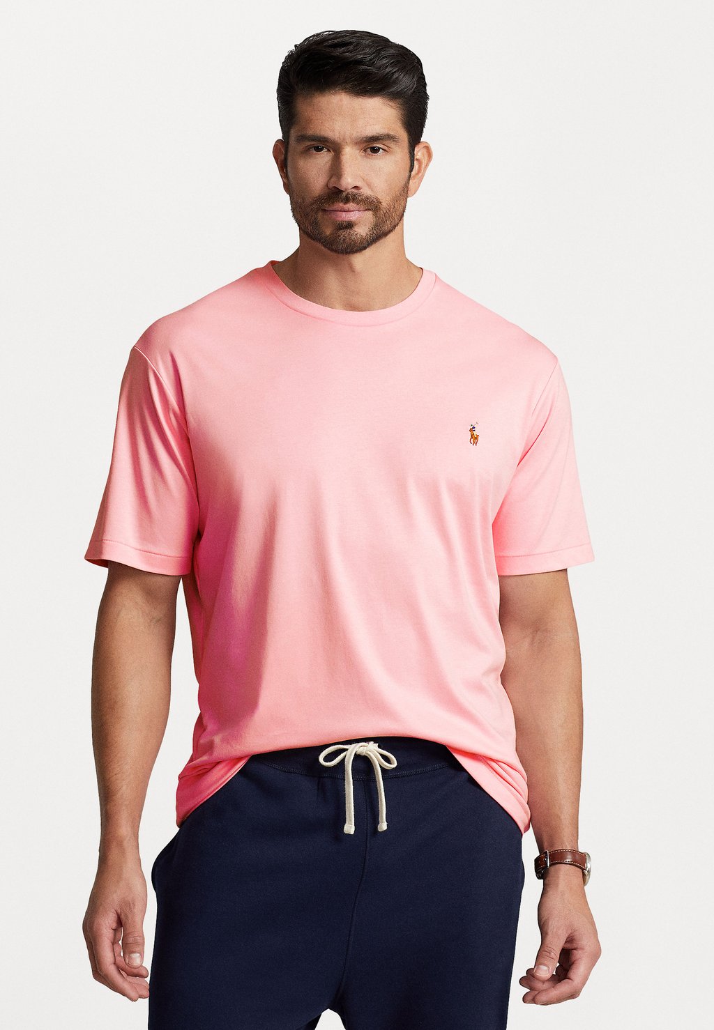 Базовая футболка Polo Ralph Lauren Big & Tall, розовый