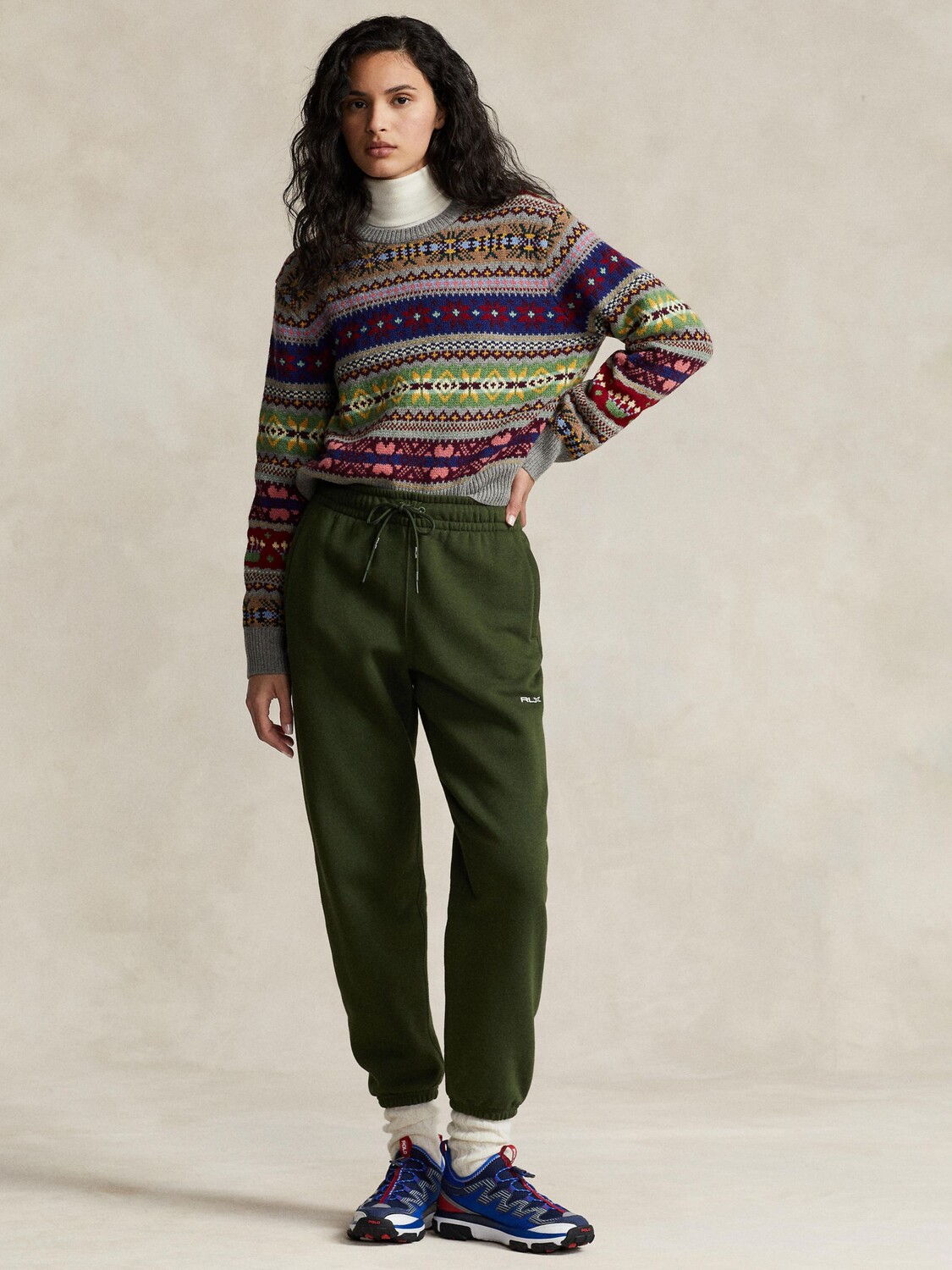 

Джемпер Polo Ralph Lauren Fair Isle, серый/разноцветный