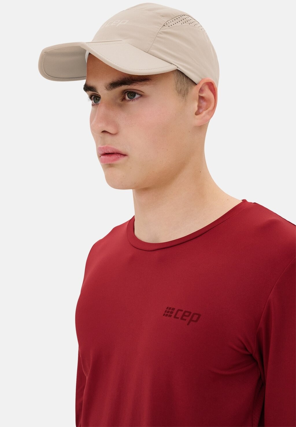 Бейсболка THE RUN CAP UNISEX CEP, цвет cream