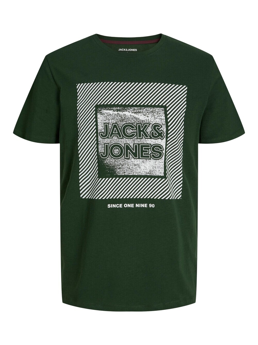 

Футболка JACK & JONES STEIN, темно-зеленый