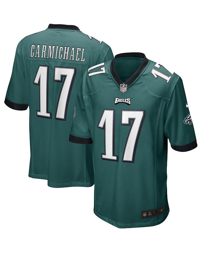 

Мужская майка игрока пенсионера Harold Carmichael Midnight Green Philadelphia Eagles Game Nike, зеленый