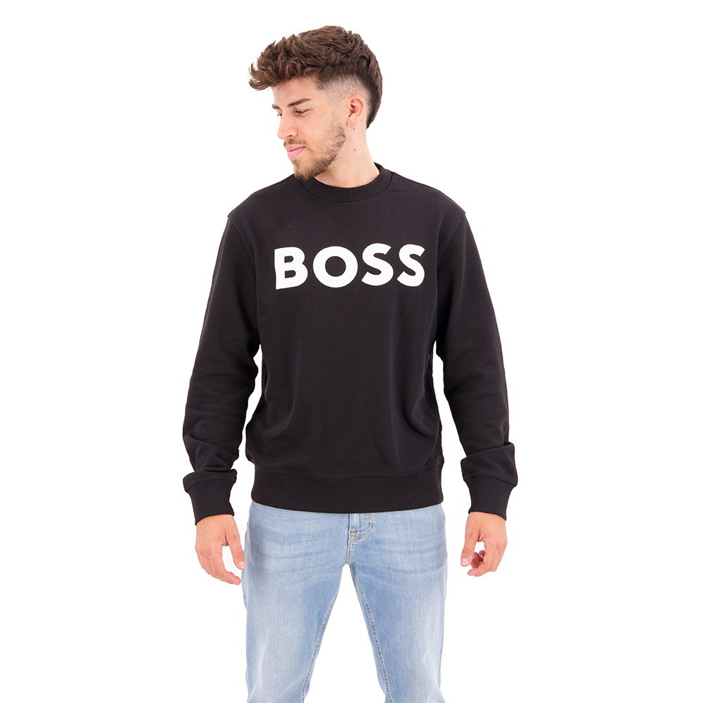 

Свитер BOSS Webasiccrew 10244192 01, черный