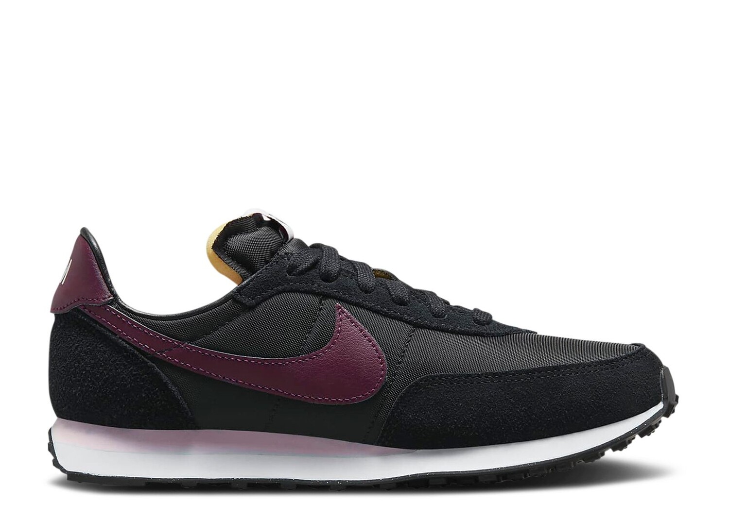 

Кроссовки Nike Waffle Trainer 2 Gs 'Black Dark Beetroot', черный