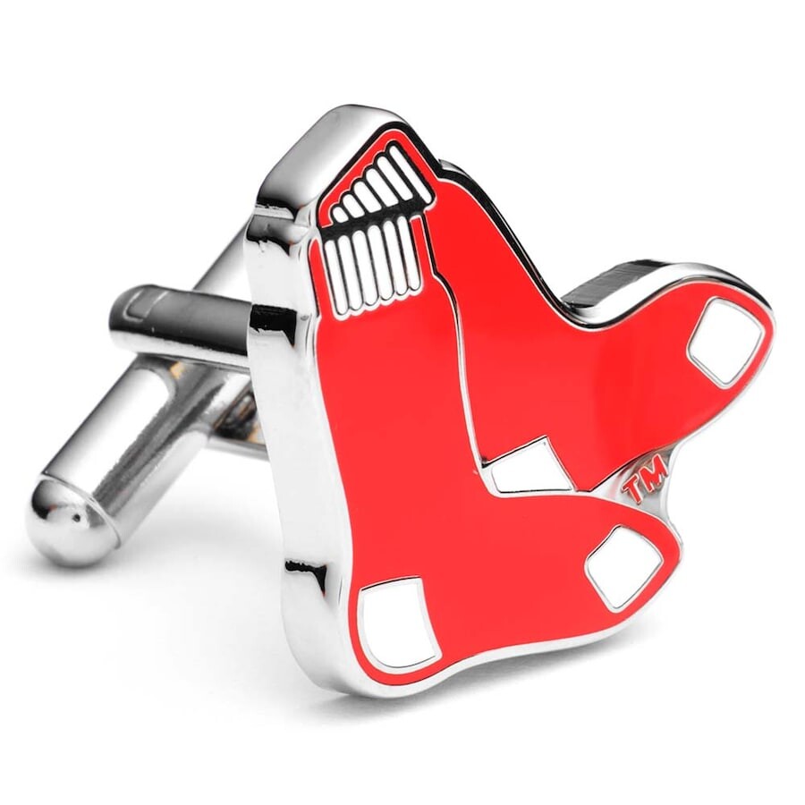 

Галстук Cufflinks Boston Red Sox, красный