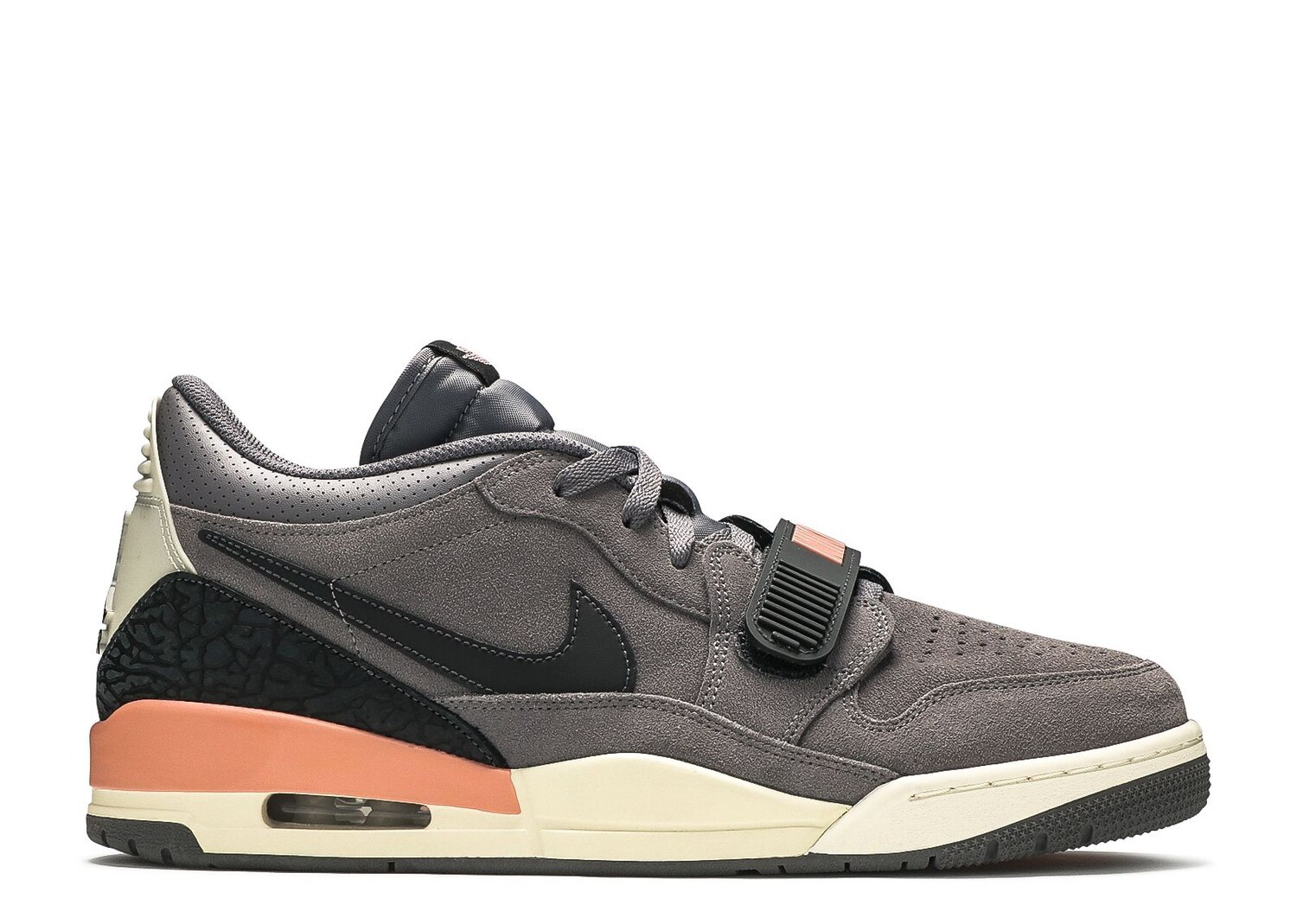 Кроссовки Air Jordan Jordan Legacy 312 Low 'Gunsmoke', серый аккумулятор для ноутбука dell latitude e6120 e6220 e6230 e6320 e6330 e6430s 11 1v 4400mah p n 11hyv 312 1241 312 1381 3w2yx 451 11978