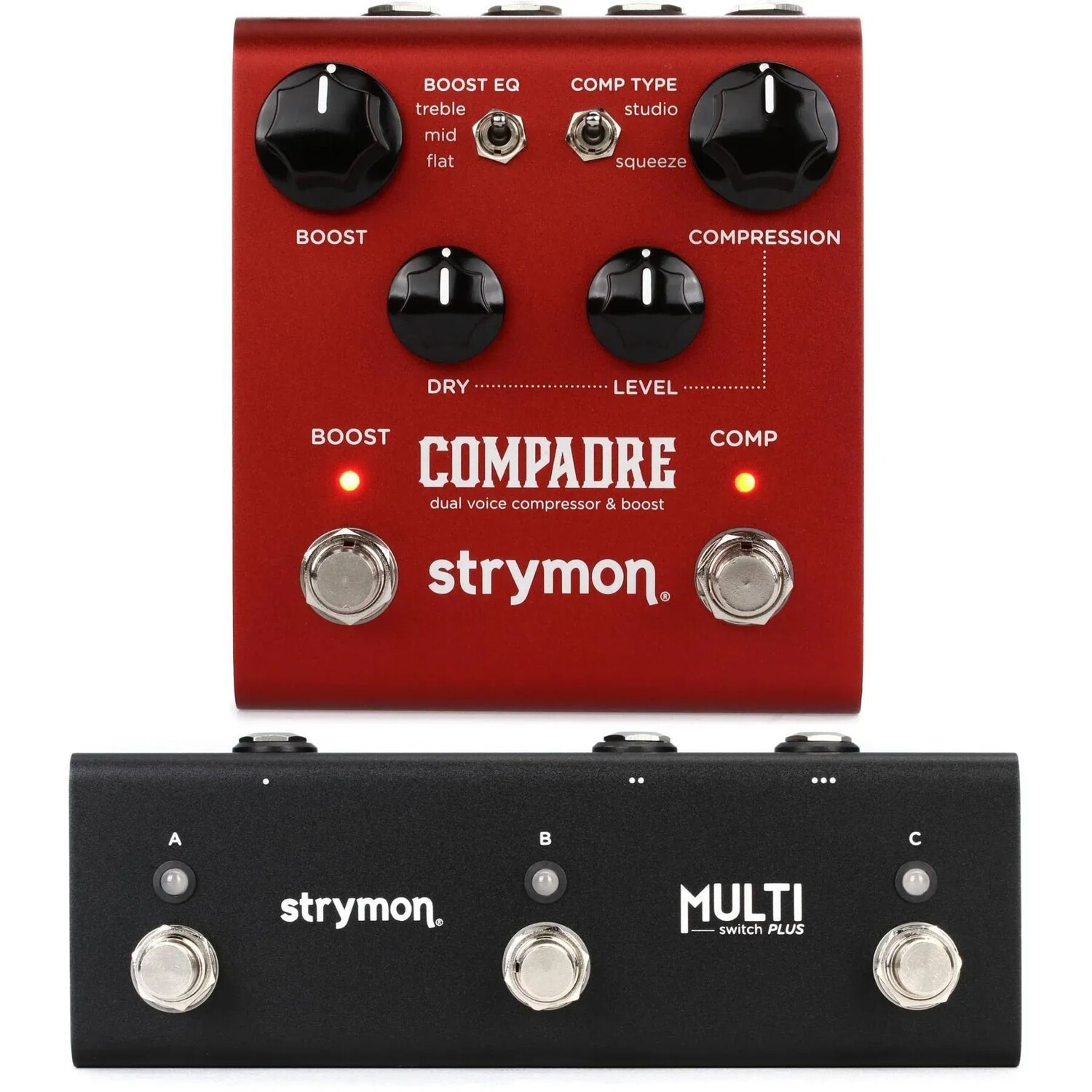 

Strymon Compadre Dual Voice Compressor & Boost и пакет Multi Switch Plus Pack