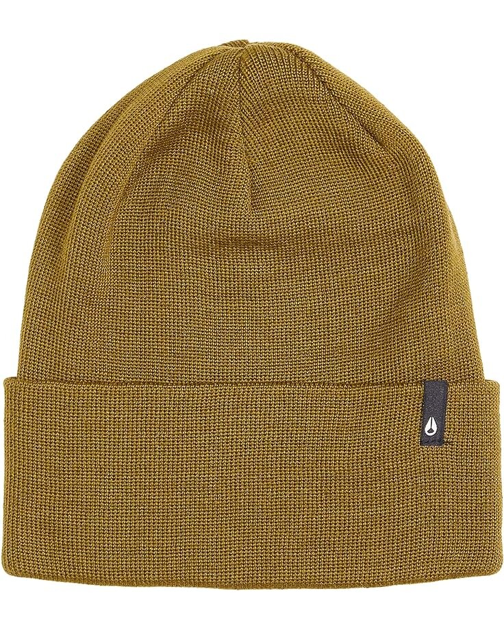 

Шапка Nixon District Beanie, оливковый