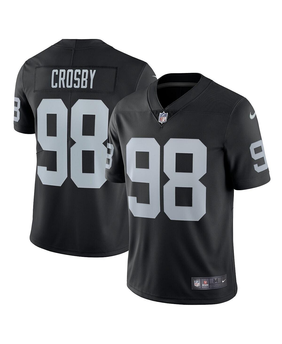 

Мужская черная майка Maxx Crosby Las Vegas Raiders Limited Nike