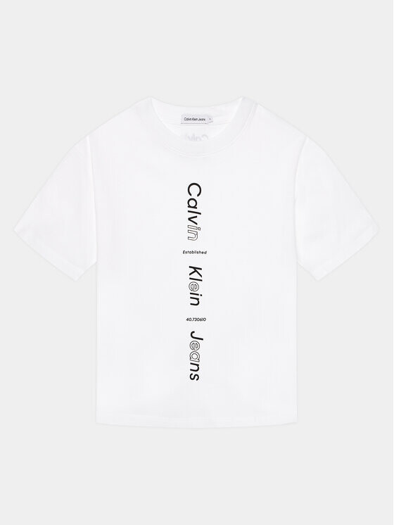

Футболка свободного кроя Calvin Klein, белый