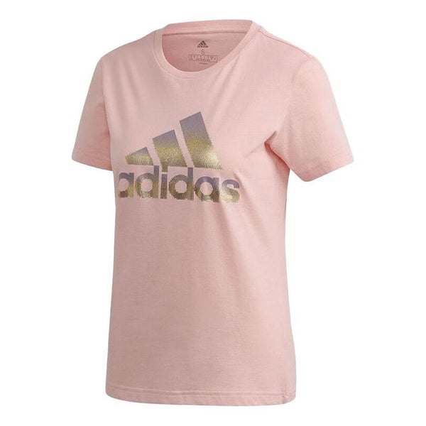 цена Футболка (WMNS) Adidas Logo T-shirt 'Pink', розовый