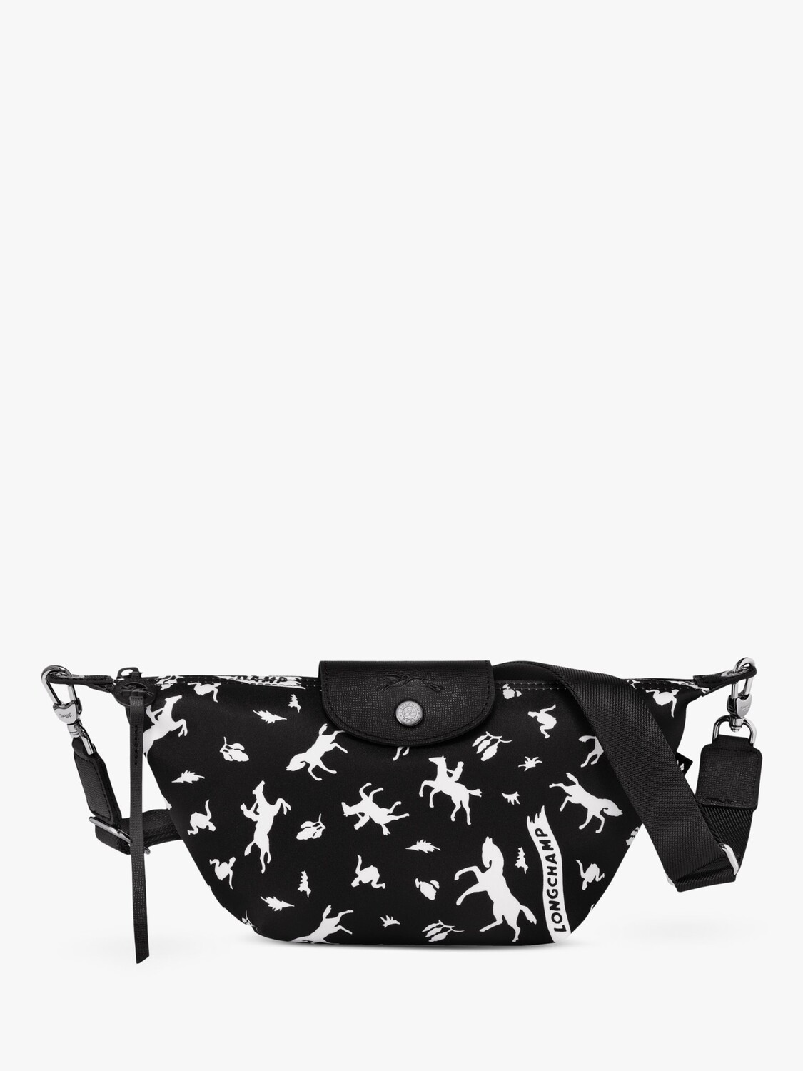 

Маленькая сумка через плечо Longchamp Le Pliage Collection, черная