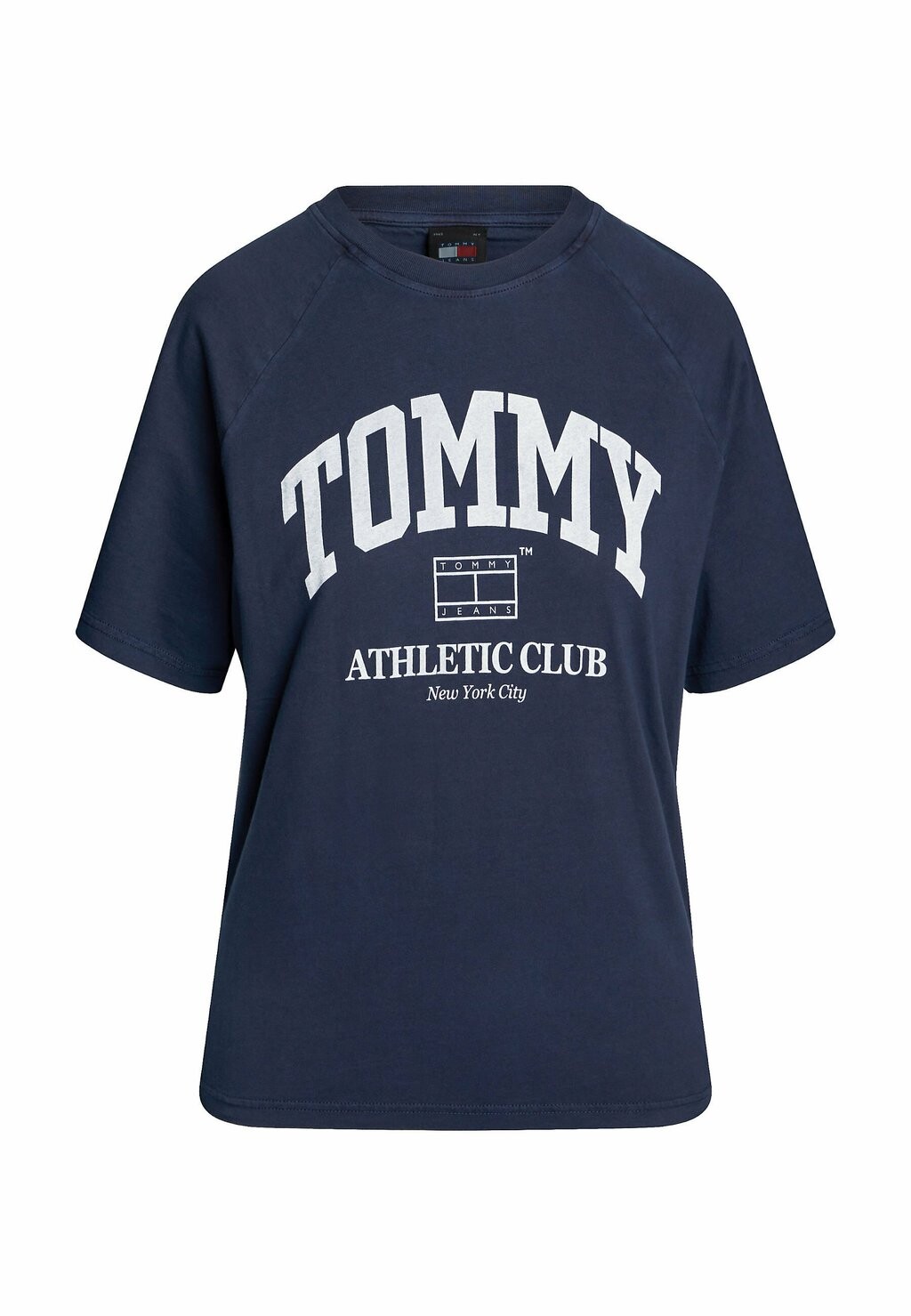 

Футболка с принтом VARSITY LOGO RELAXED Tommy Jeans, темно-синий
