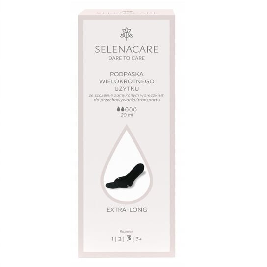 

Гигиеническая прокладка многоразовая 3 Extra Long 20 мл SELENACARE