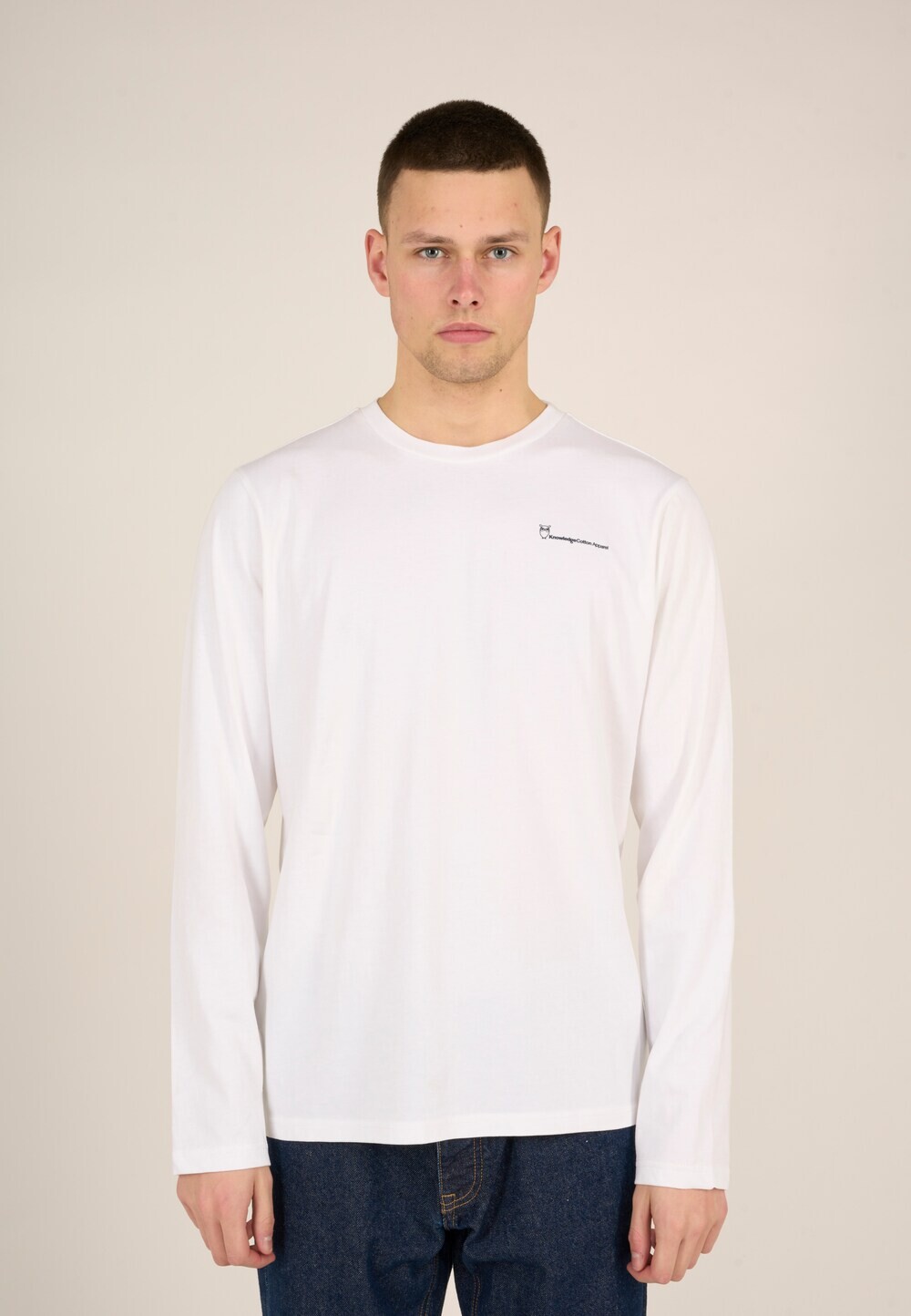 

Футболка Knowledgecotton Apparel, белый