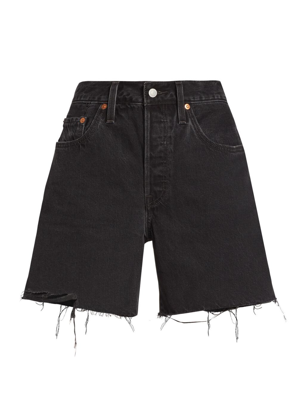 

501 Джинсовые шорты с высокой талией Levi's, черный