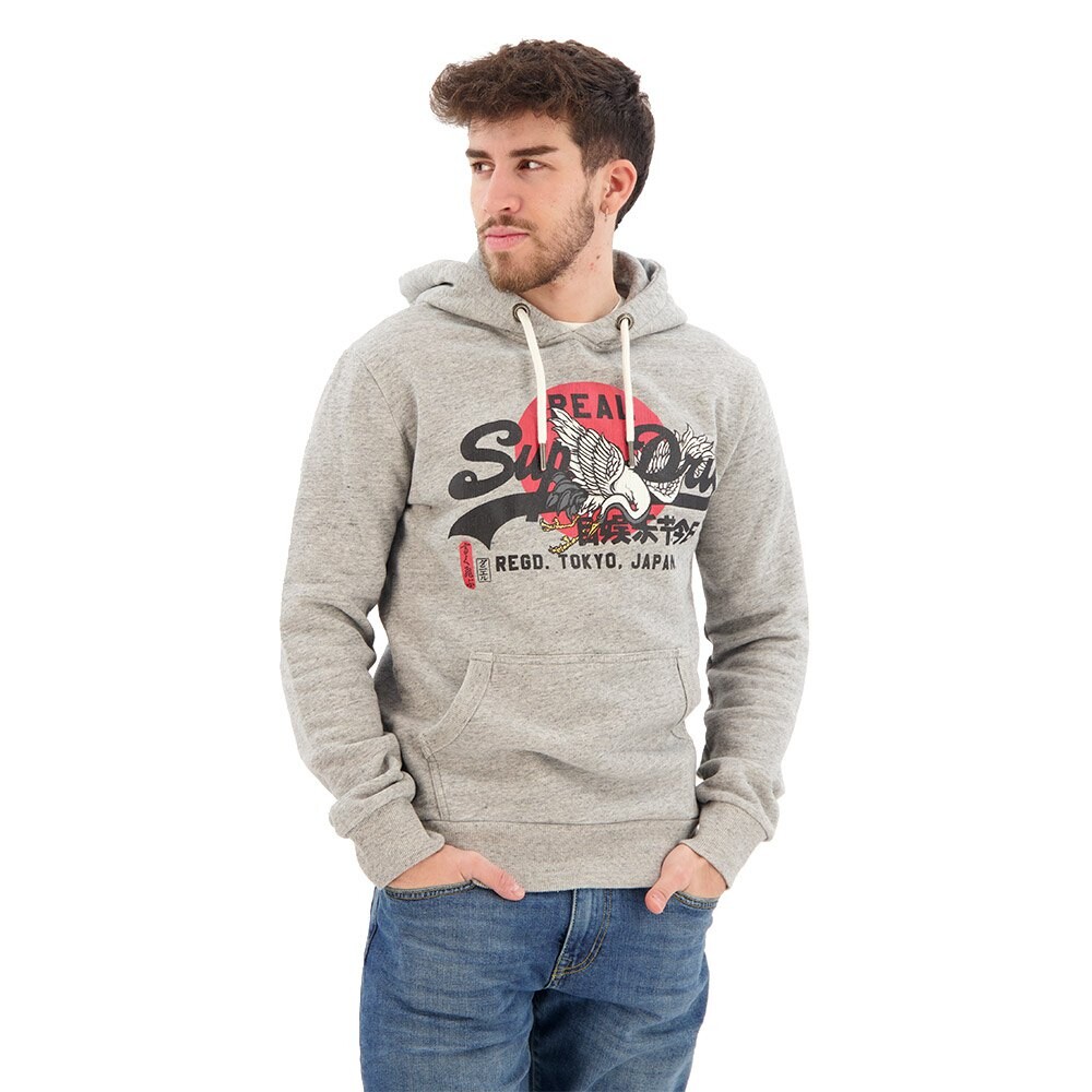 

Худи Superdry Tokyo Vl, серый