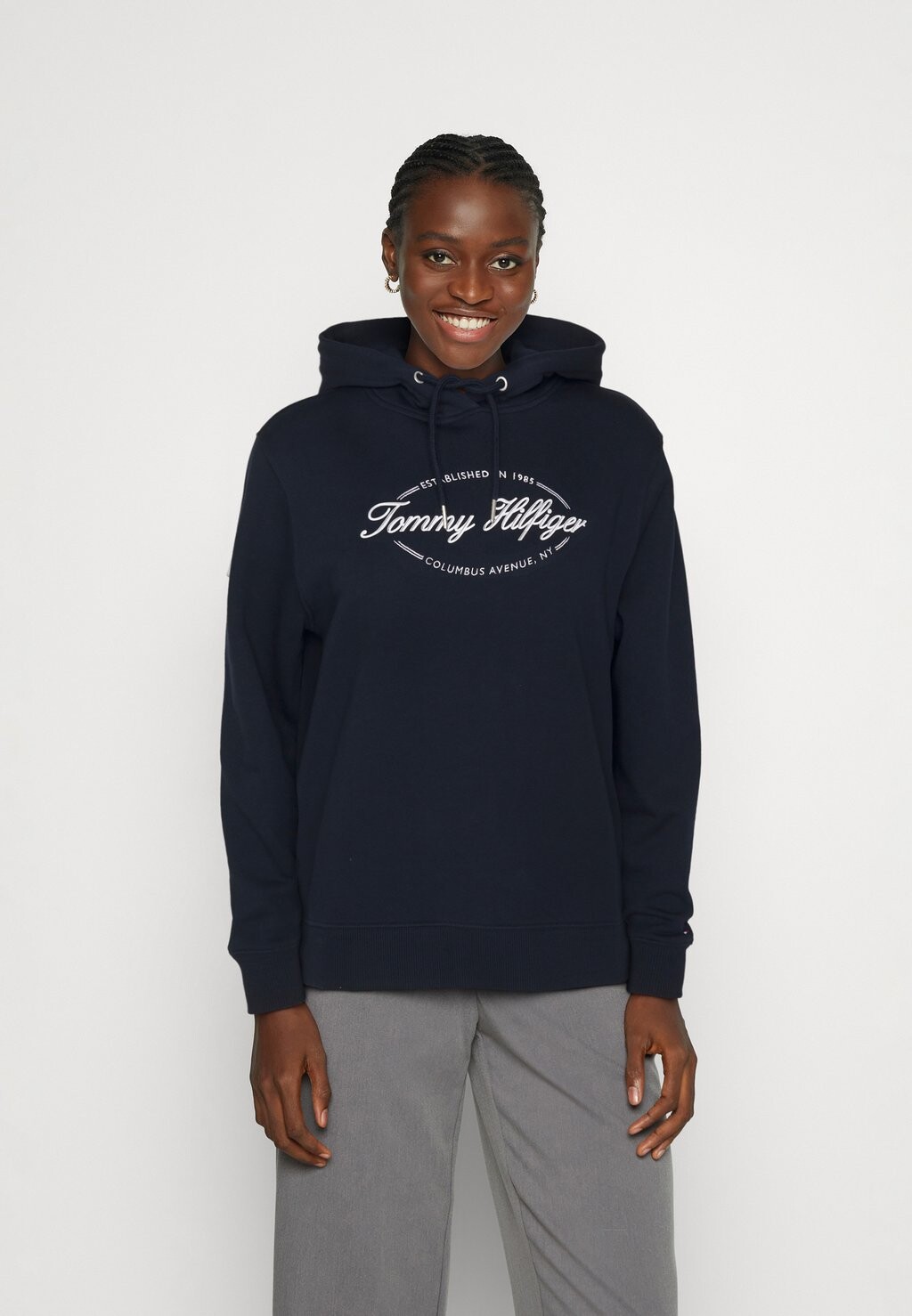 

Толстовка SCRIPT HOODIE Tommy Hilfiger, цвет desert sky