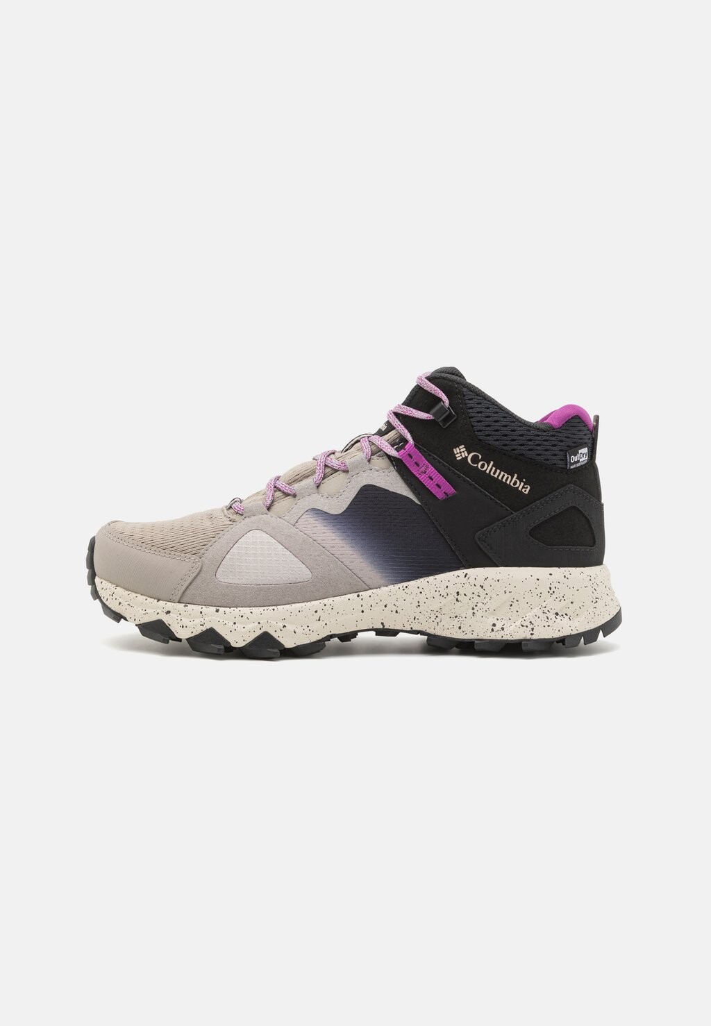 

Кроссовки PEAKFREAK HERA MID OUTDRY Columbia, цвет flint grey/berry