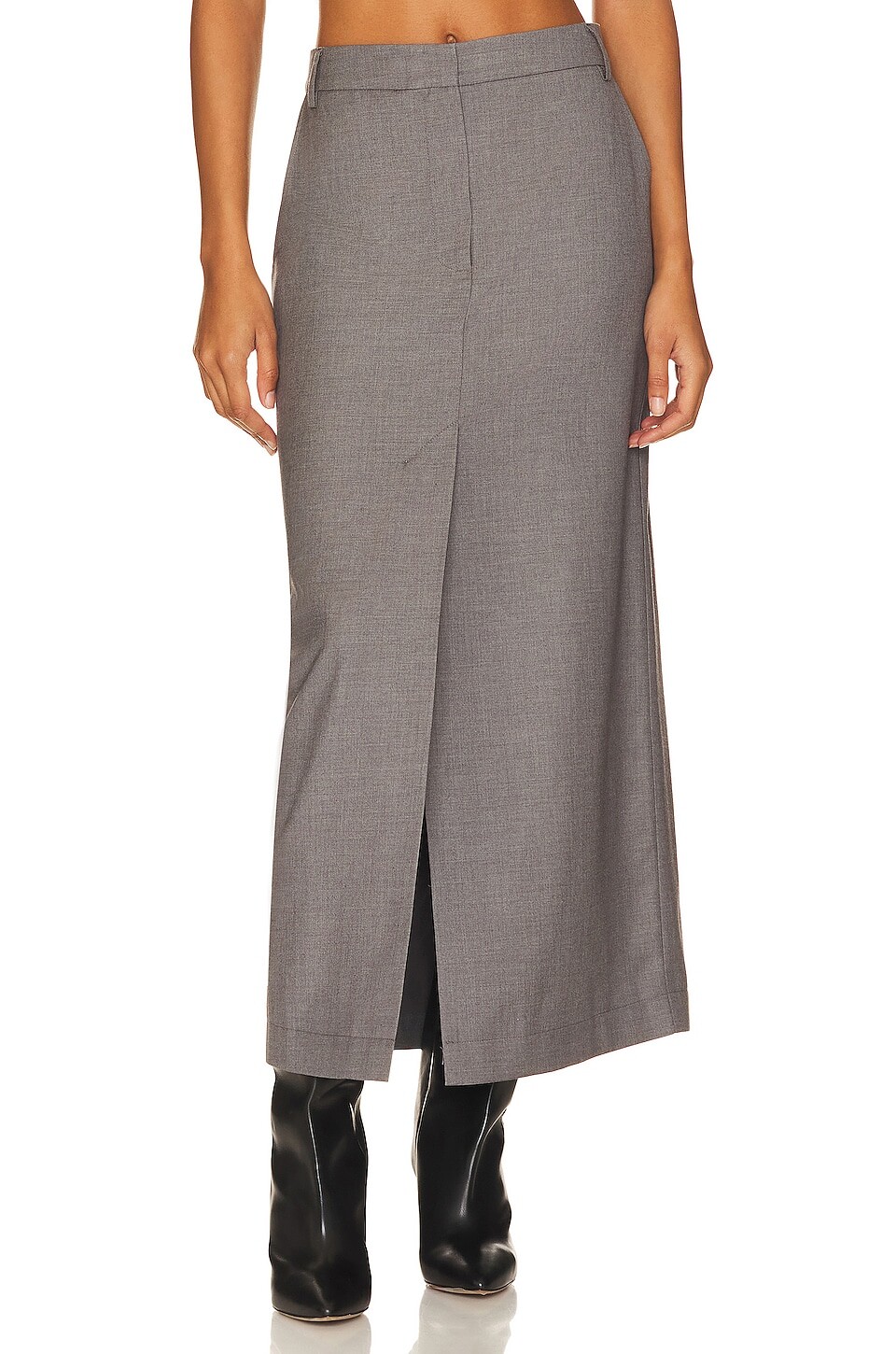 

Юбка REMAIN Long Suiting, цвет Dark Gull Gray