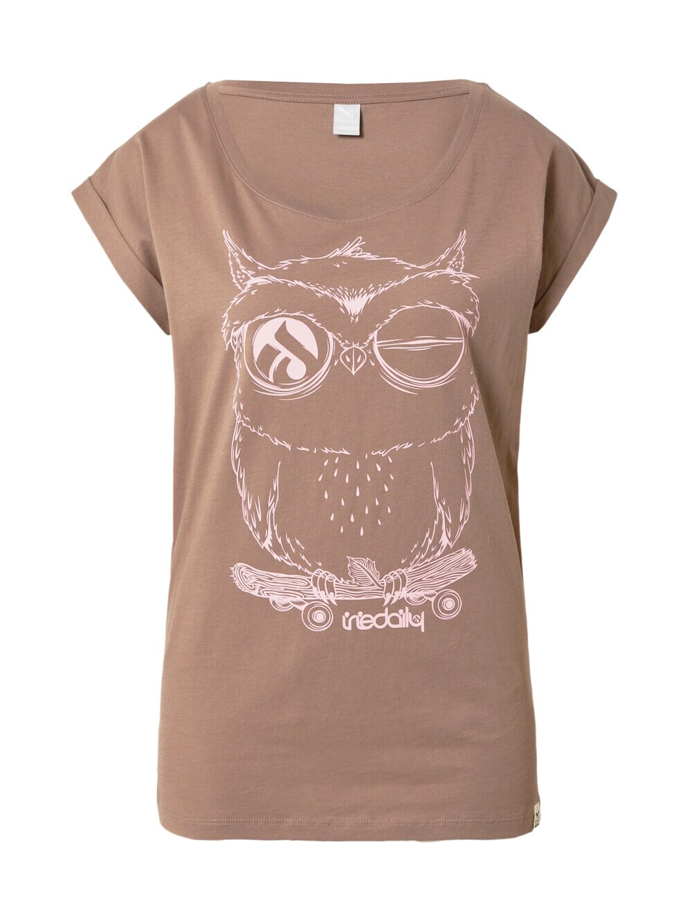 

Рубашка Iriedaily Skateowl 2, коричневый