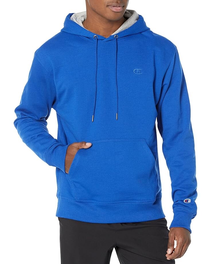 Худи Champion Powerblend Fleece Pullover, цвет Surf the Web