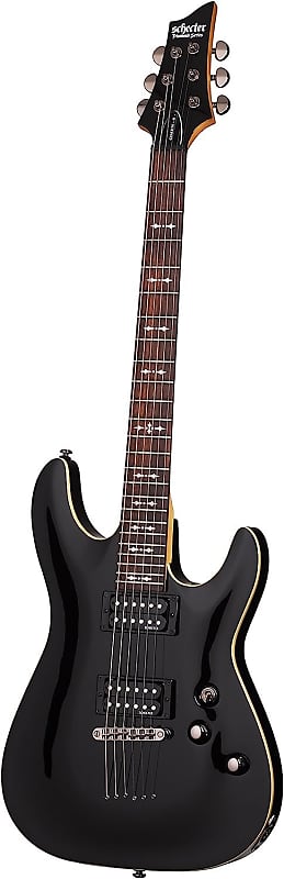Электрогитара Schecter Omen-6 Electric Guitar - Black фото