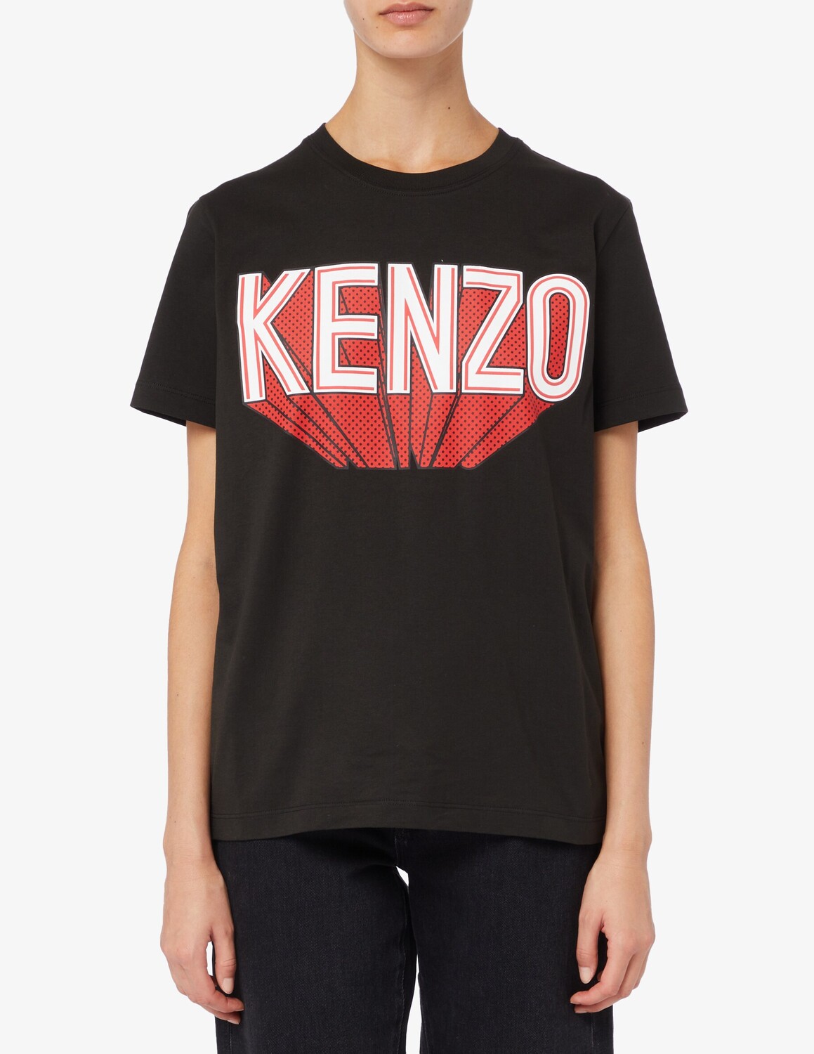 

Футболка 3Д Kenzo, черный
