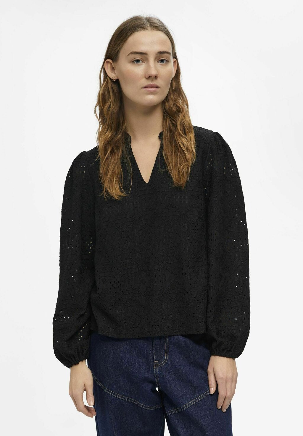 

Блузка OBJFEODORA Object, цвет black