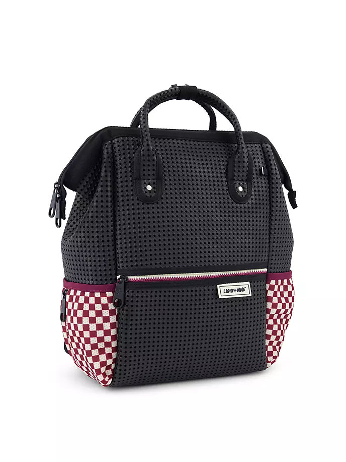 Короткий рюкзак Tweeny Light+Nine, цвет brick checkered