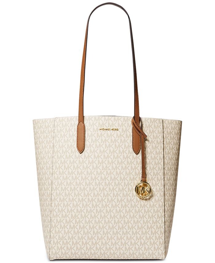 

Большая сумка-шоппер с логотипом Sinclair North South Michael Kors, белый