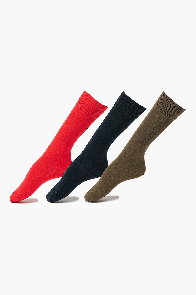 Длинные носки – 3 пары Hugo, красный