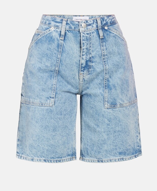 

Джинсовые шорты Calvin Klein Jeans, светло-синий