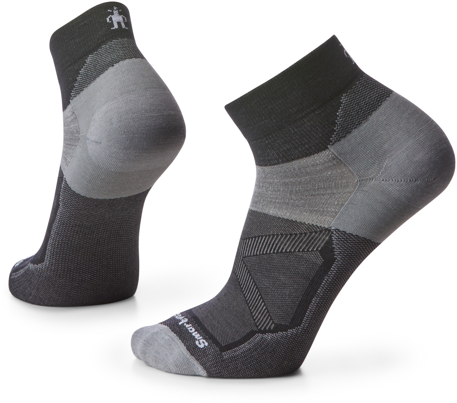 Носки до щиколотки Bike Zero Cushion — мужские Smartwool, черный носки мужские для отдыха дышащие нескользящие пляжные невидимые хлопковые удобные до щиколотки весна лето