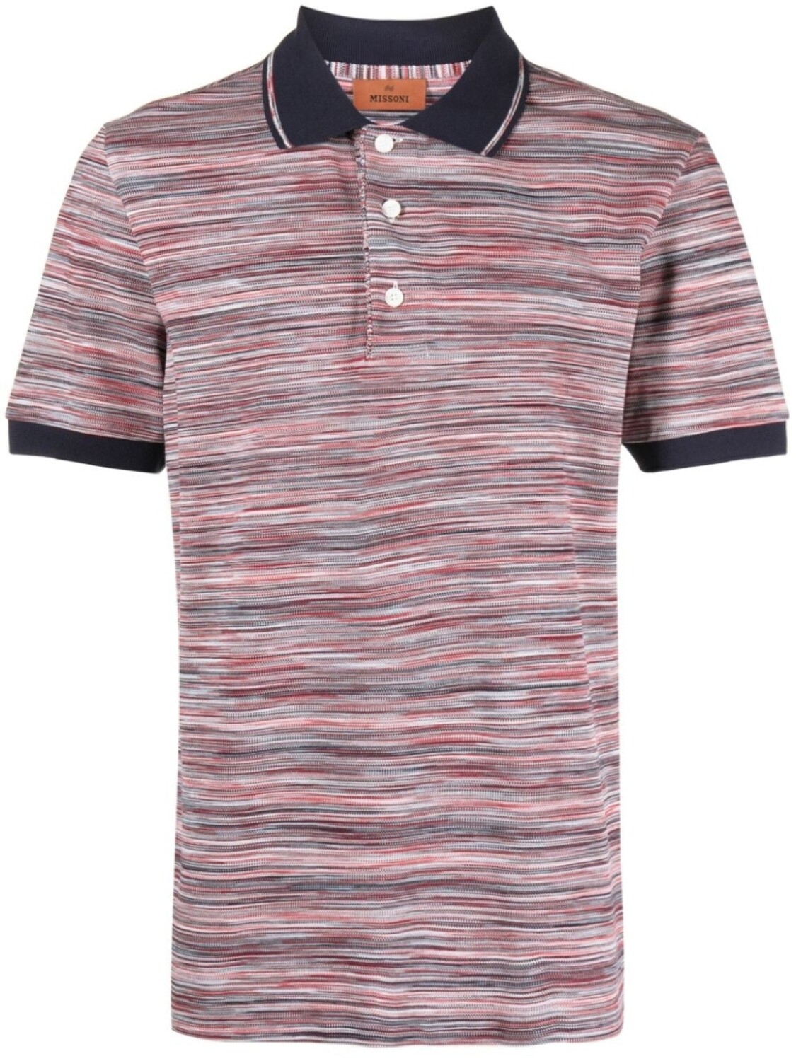 

Missoni рубашка поло в полоску, красный