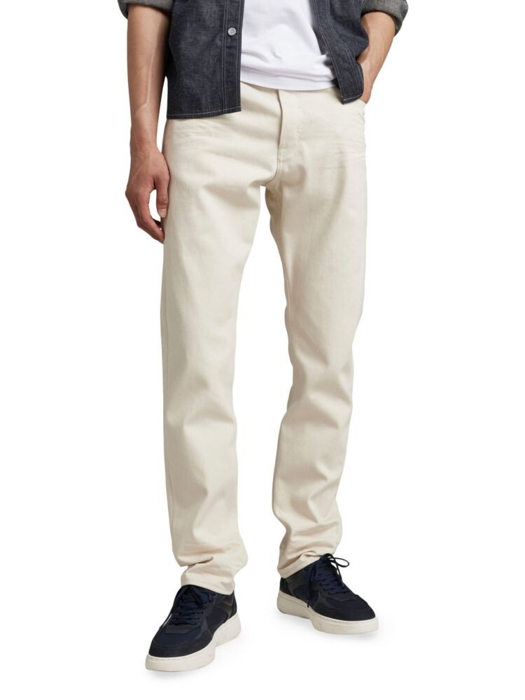 

Базовые прямые джинсы тройного кроя G-Star Raw, цвет Ecru