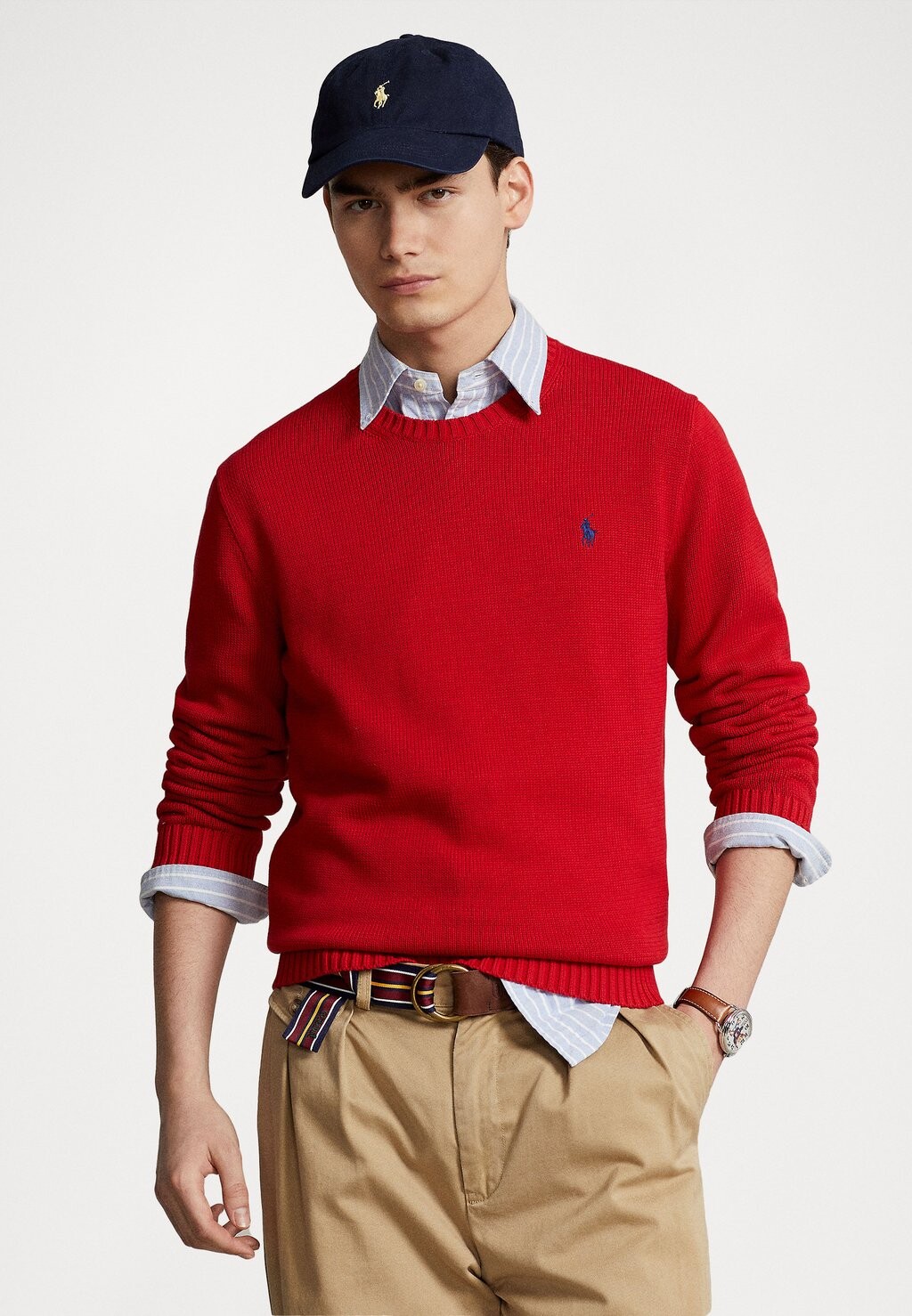 

Свитер ДЛИННЫЙ РУКАВ Polo Ralph Lauren, красный