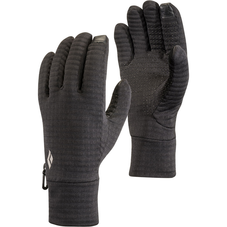 Легкие перчатки Gridtech Black Diamond, черный re pa накладка transparent для meizu m5c с принтом волк в горах