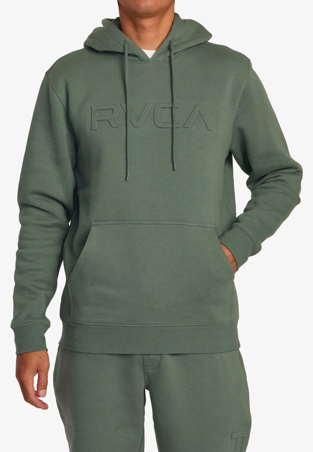

Толстовка BIG RVCA тиснение RVCA, цвет gnb