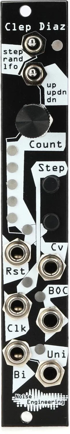 

Шумотехника Clep Diaz Multimode Step CV и LFO Generator Модуль Eurorack - Черный