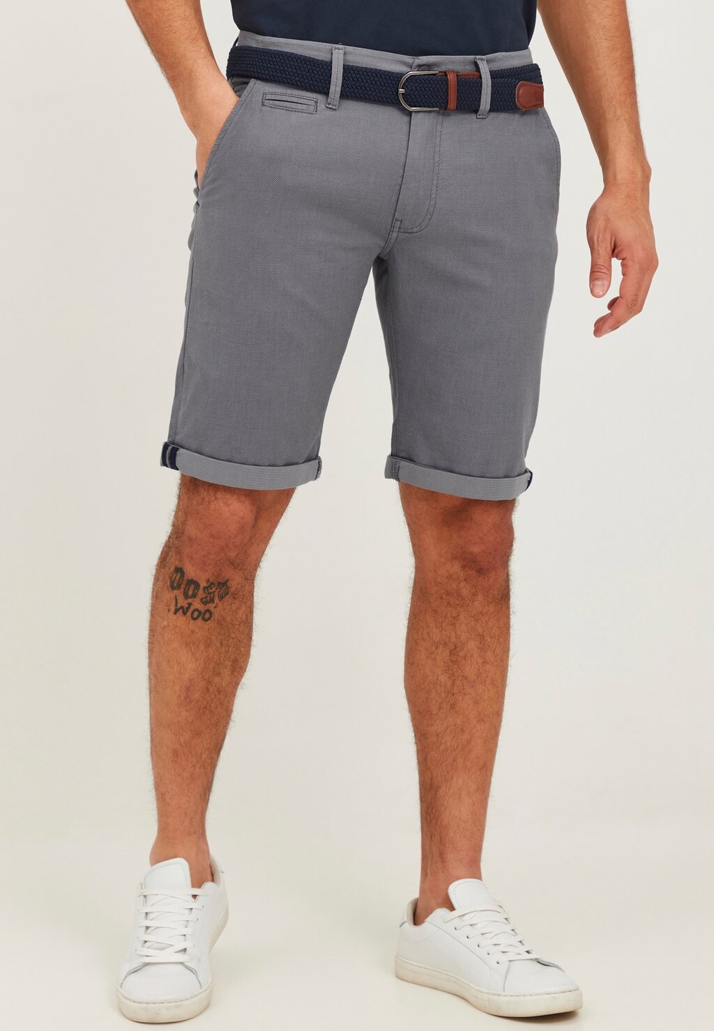 

Шорты INDICODE JEANS, светло-серый