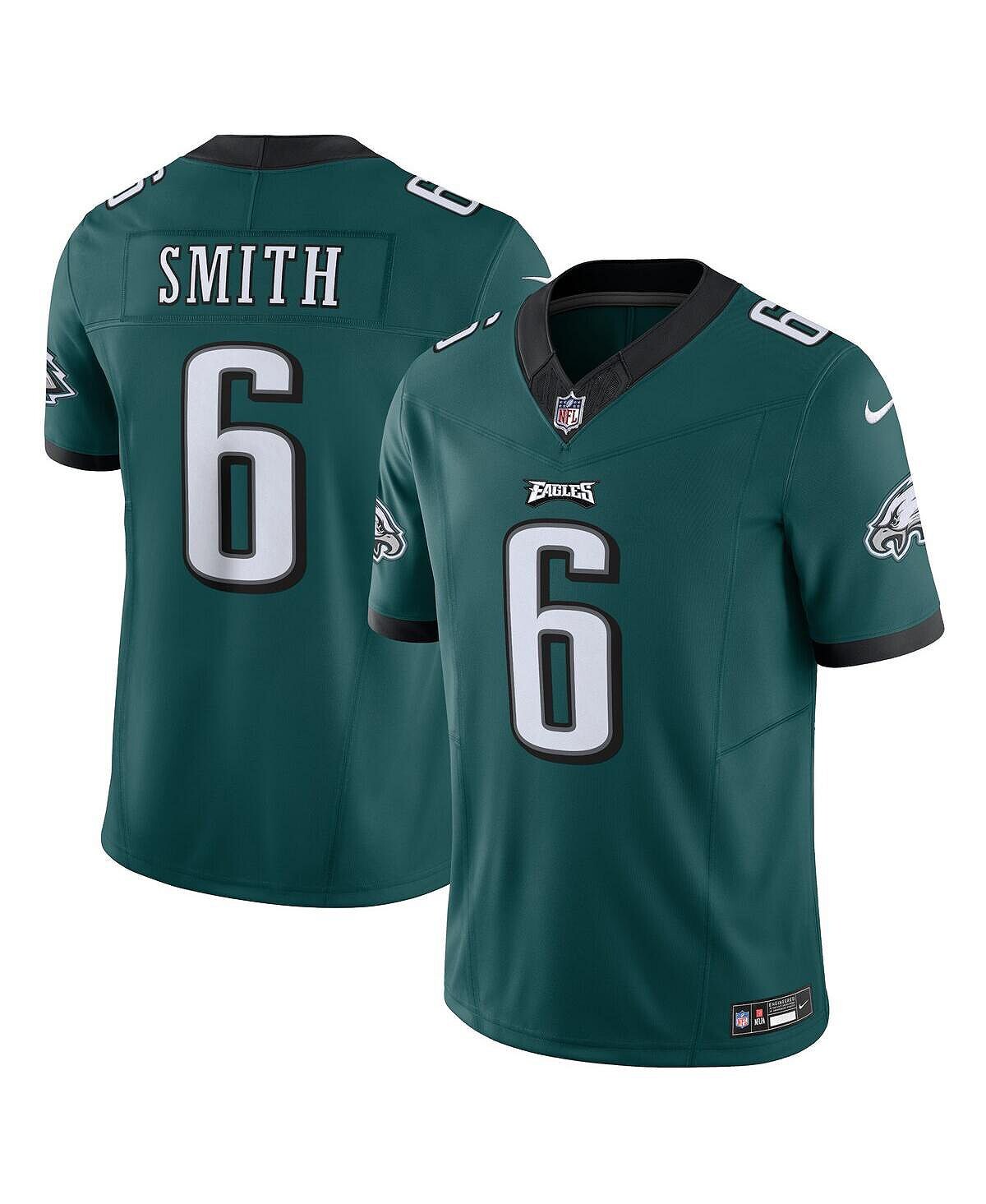 

Мужские кроссовки DeVonta Smith Midnight Green Philadelphia Eagles Vapor F.U.S.E. Ограниченный Джерси Nike
