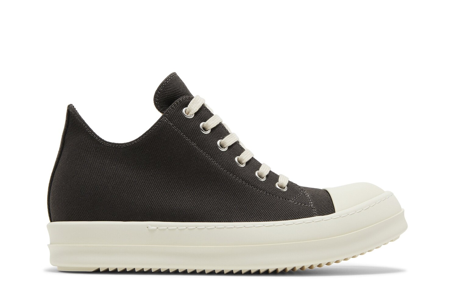 

Низкие кроссовки Rick Owens Wmns EDFU DRKSHDW Canvas Low, коричневый