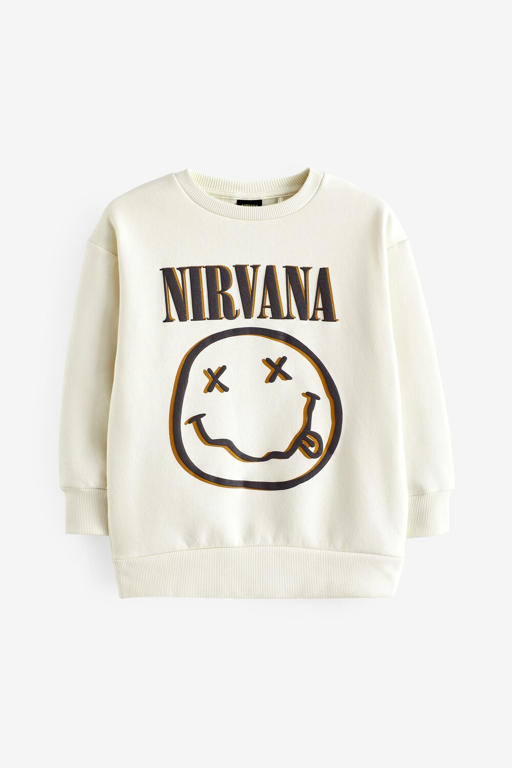 

Толстовка Nirvana с круглым вырезом (от 3 месяцев до 8 лет) Next, бежевый