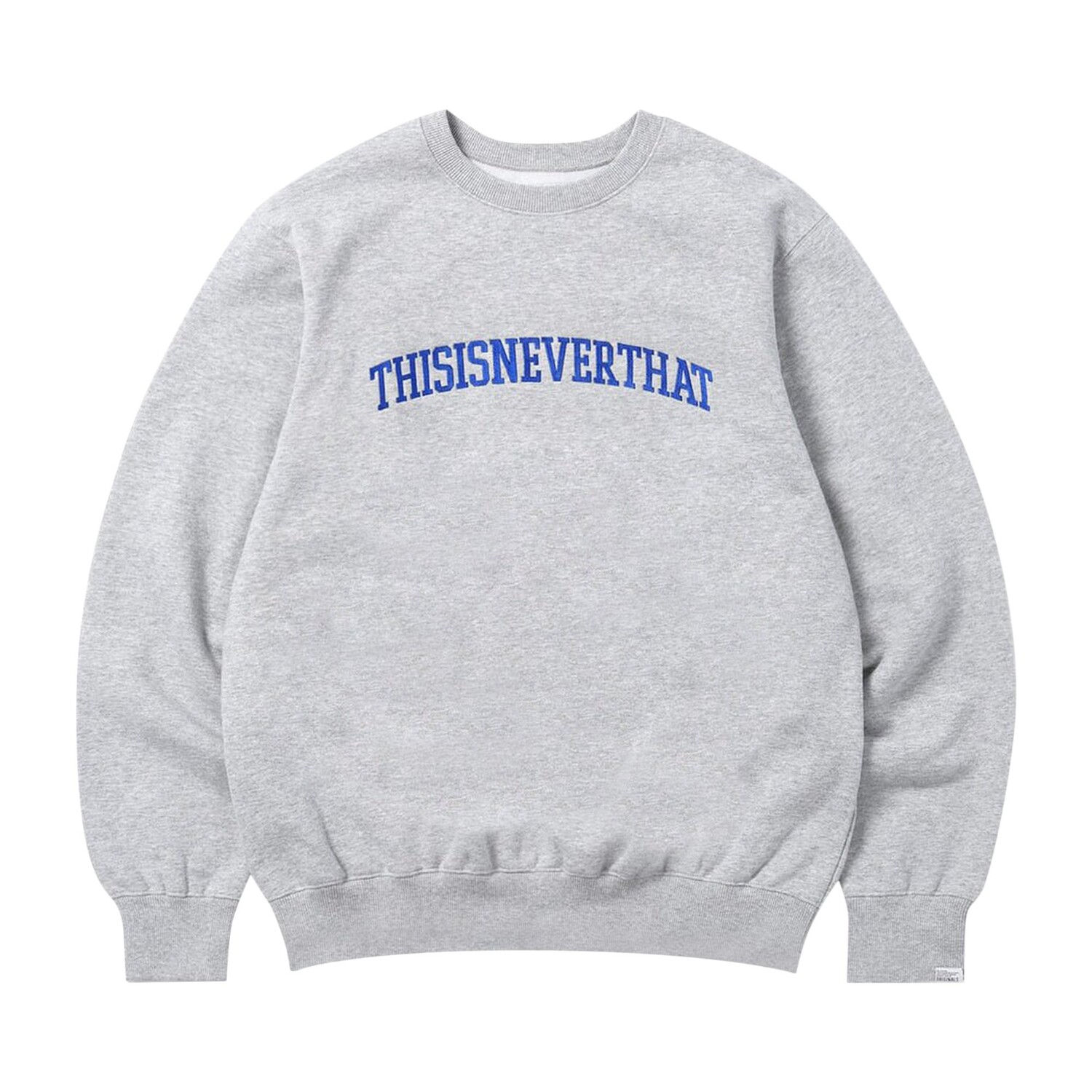

Thisisneverthat Arch Logo Crewneck, Heather Grey