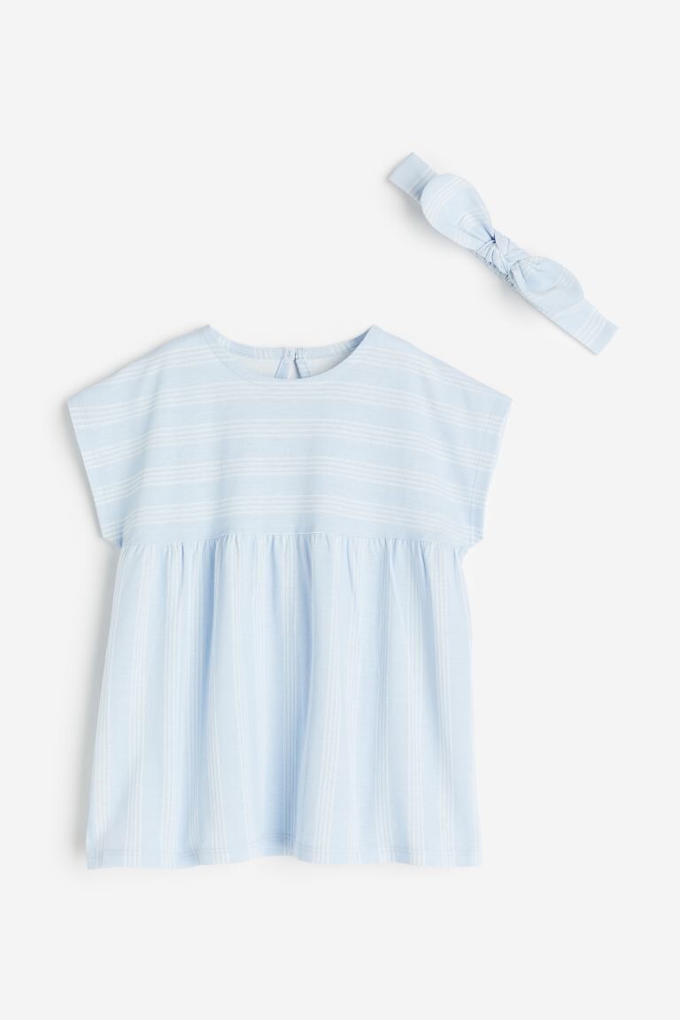 

Комплект из платья и повязки на голову H&M