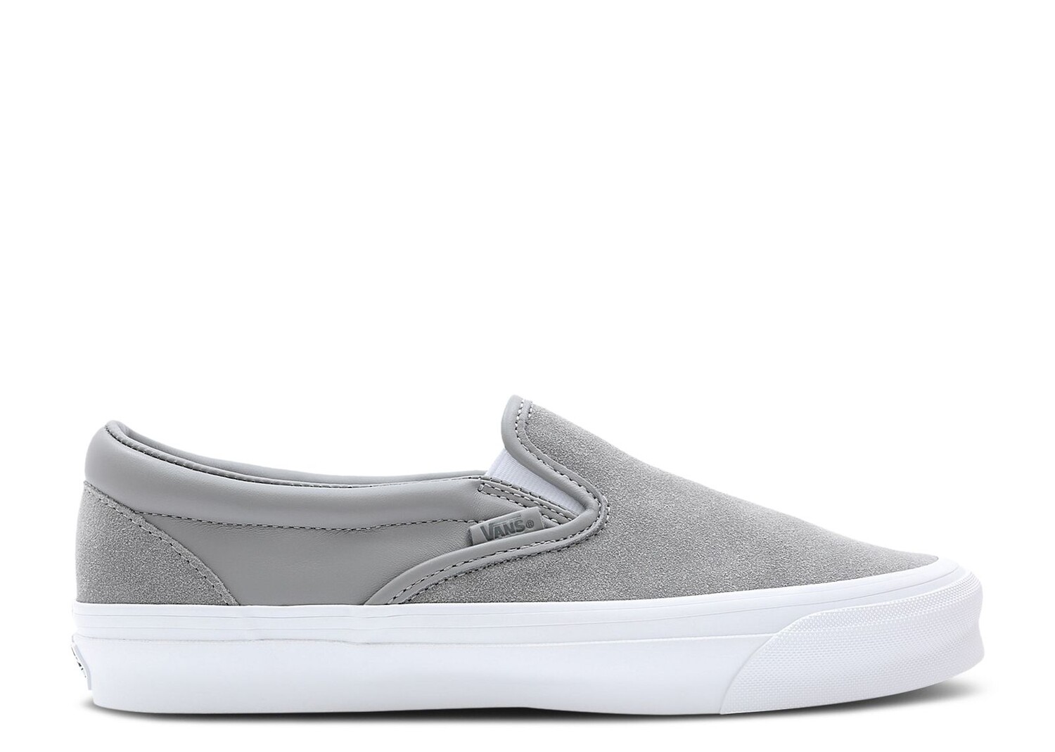 

Кроссовки Vans Og Classic Slip-On Lx 'Moon Mist', серый, Серый;белый