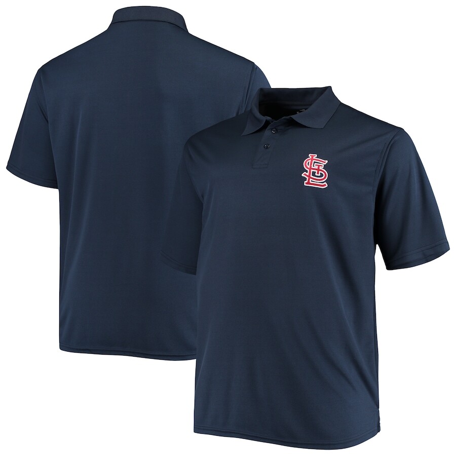 

Поло с коротким рукавом Fanatics Branded St Louis Cardinals, нави
