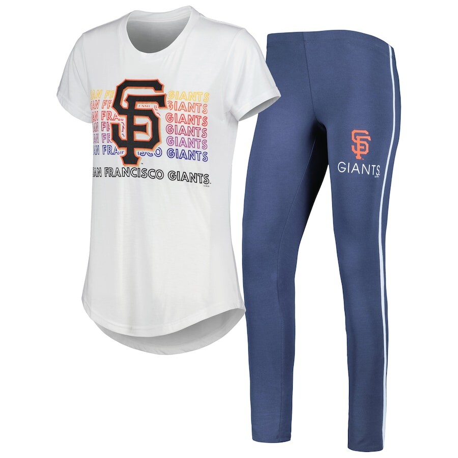 

Пижамный комплект Concepts Sport San Francisco Giants, угольный